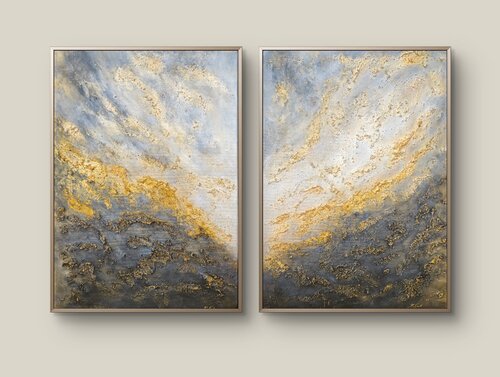 Golden Breeze by Natalia Kison, Painting for Sale on Select