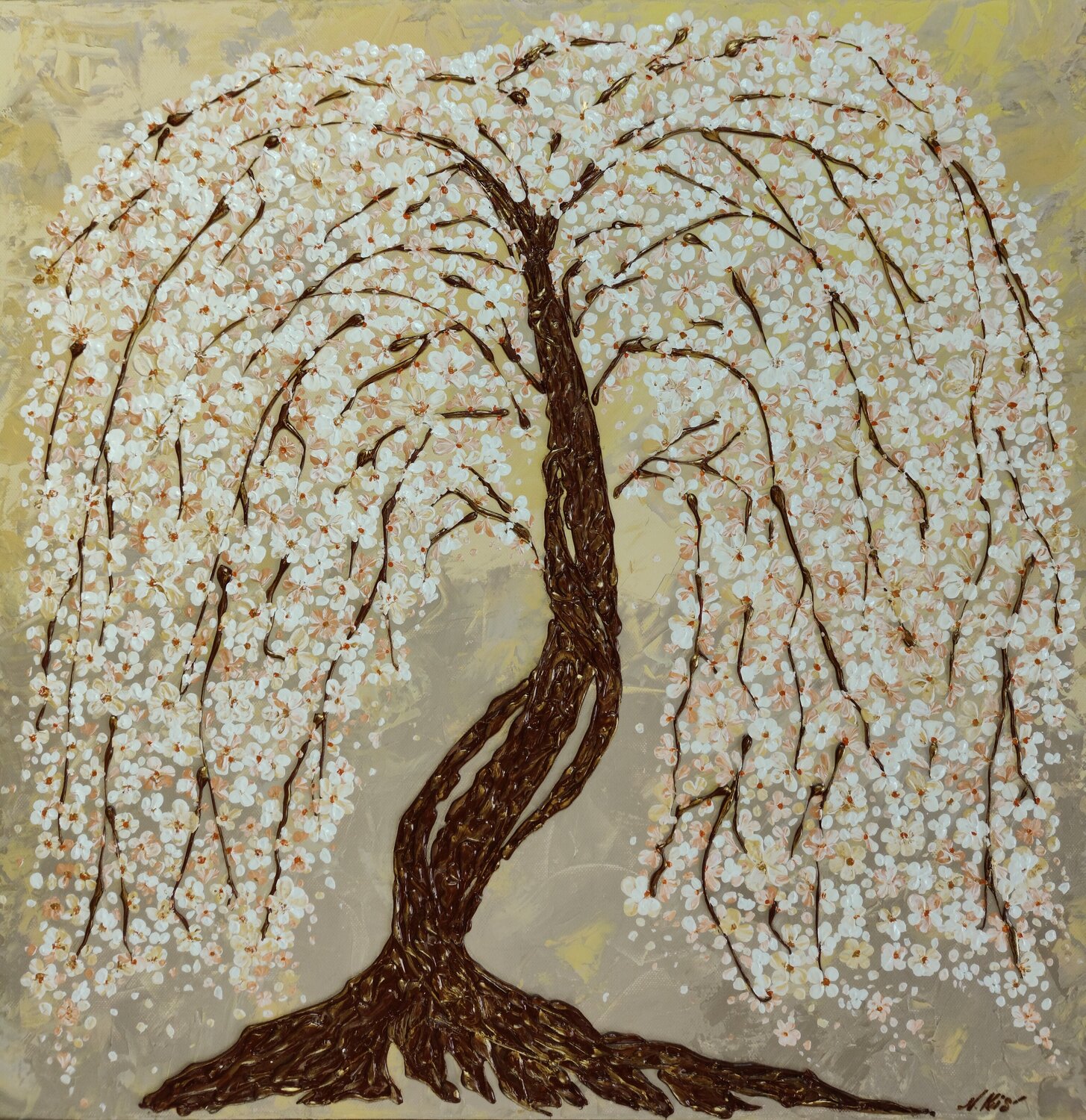 Wunschbaum Natalia Kison Original painting for sale