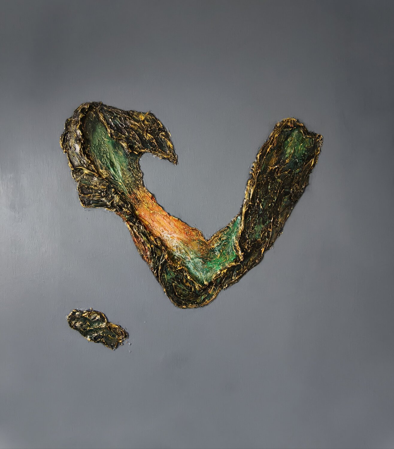 Genesis 1.3 - Cradle Natalia Kison Original painting for sale