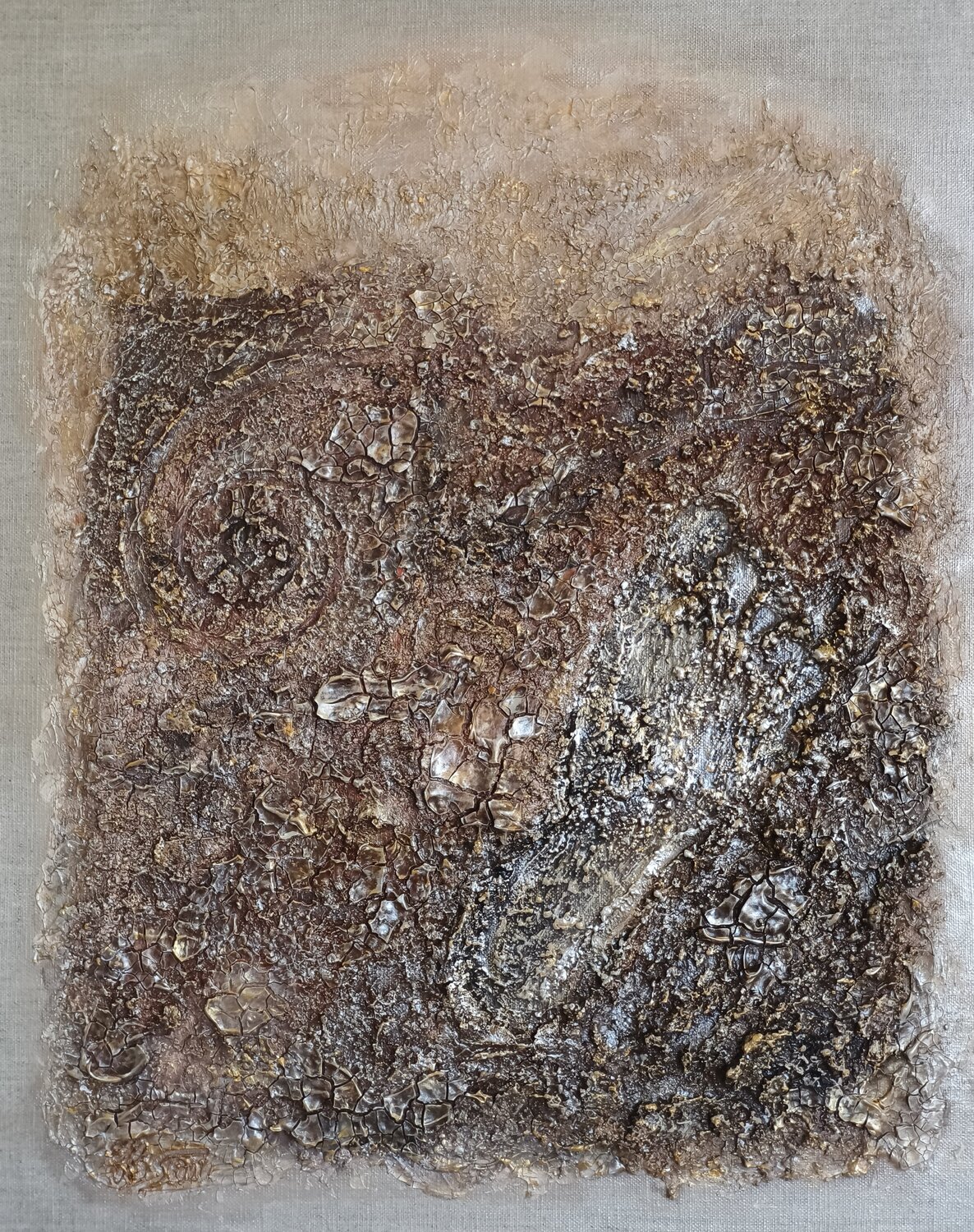 Genesis 2.0 - Human in Situ Natalia Kison Original painting for sale