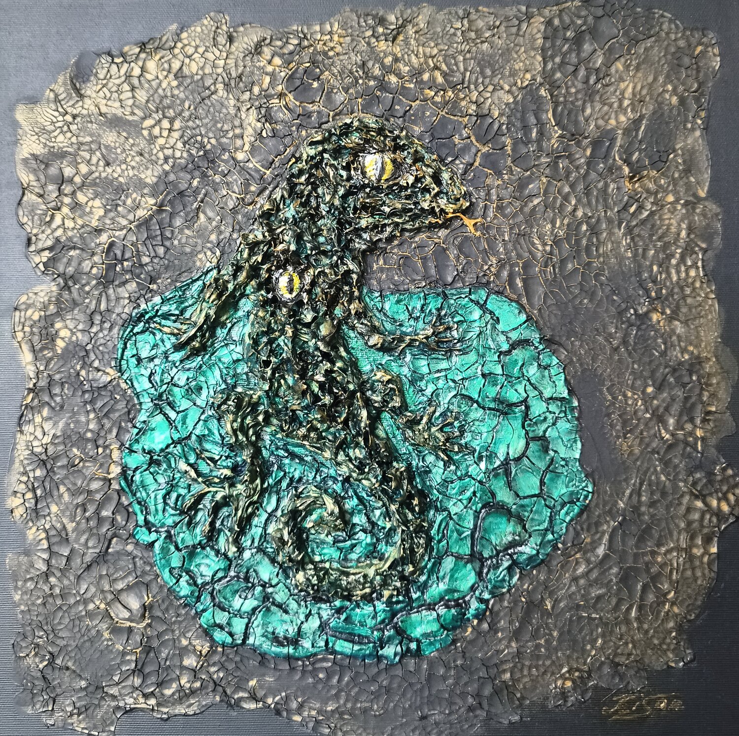 Terra. Ante Nos Natalia Kison Original painting for sale