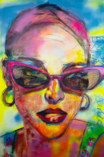 Zomergloed by Liesbeth Serlie, Painting for Sale on Select
