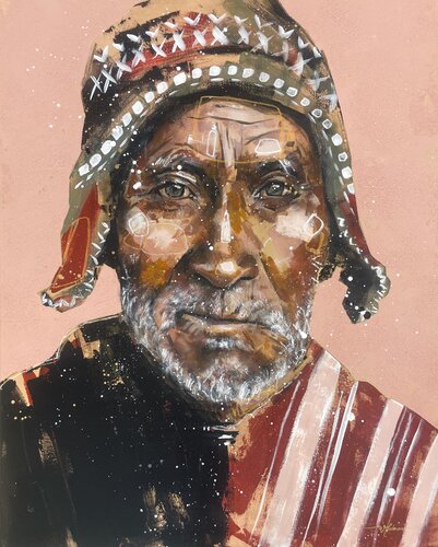 'Wise man says...' by Wendy Helmes, Painting for Sale on Select
