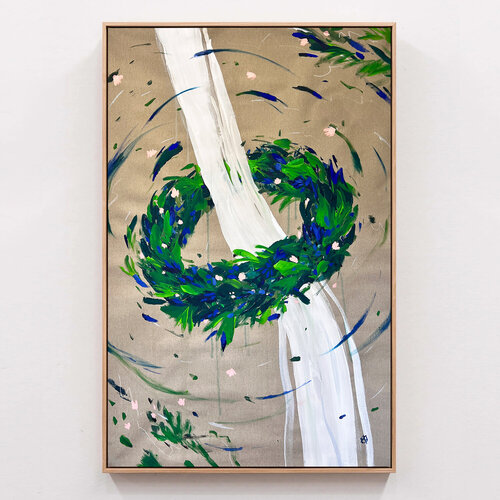 Sângeorz by Alexandra Stanciu, Painting for Sale on Select