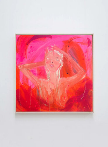 Muse VI 40x40cm by Alexandra Stanciu, Painting for Sale on Select
