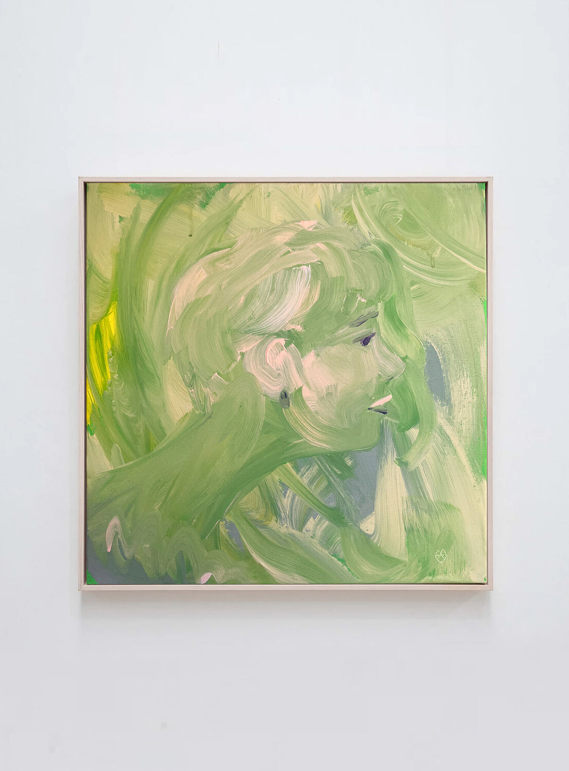 Muse VII 40x40cm Alexandra Stanciu Original painting for sale