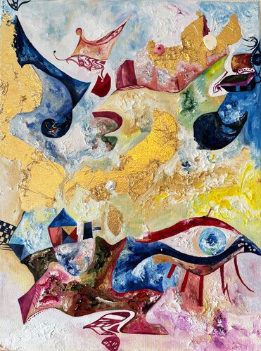 Swim-in Snow by Chae Yun Christine Park, Painting for Sale on Select