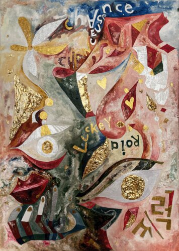 Lucky by. DIOR by Chae Yun Christine Park, Painting for Sale on Select
