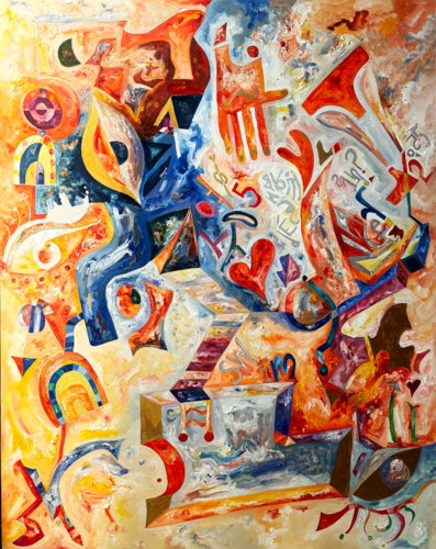 Après la pluie, le beau temps by Chae Yun Christine Park, Painting for Sale on Select