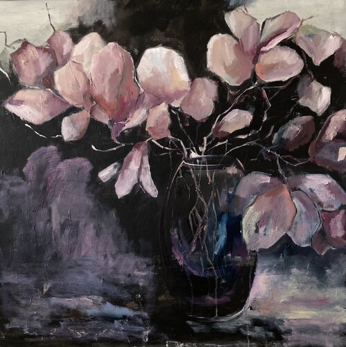 Nacht by Kseniia Dobriakova, Painting for Sale on Select