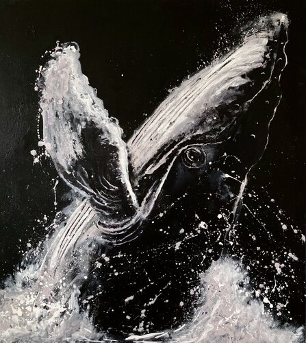 Fisch #7 by Kseniia Dobriakova, Painting for Sale on Select