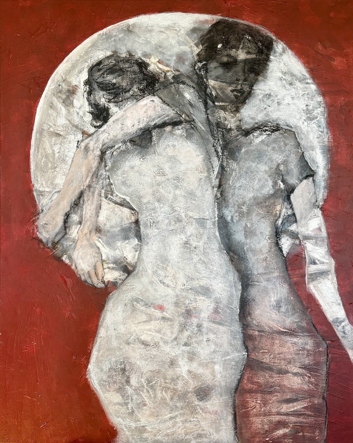 Frauen Kseniia Dobriakova Original painting for sale