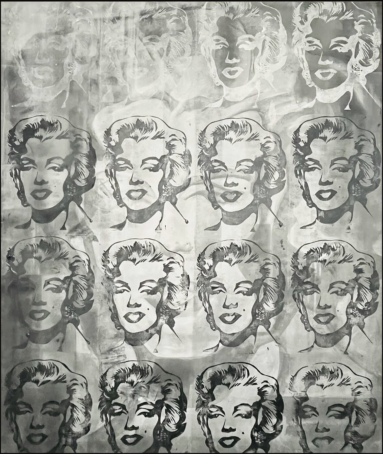 “16 Shades of Monroe” Indika Wijewardana Original painting for sale