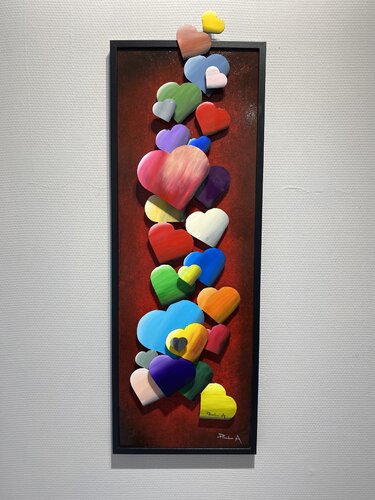 Coeurfidence by PAUL Alain, Painting for Sale on Select