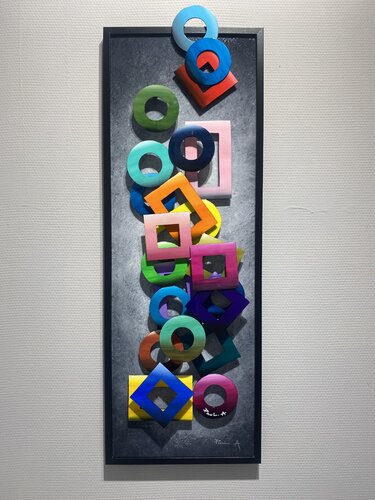 Collision by PAUL Alain, Painting for Sale on Select