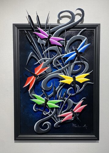 Dragonfly by PAUL Alain, Painting for Sale on Select