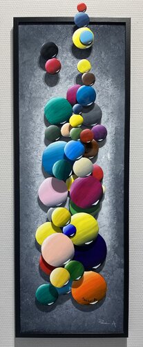 Bubble Splashhh (35x195 cm) von PAUL Alain, Malerei kaufen auf Select