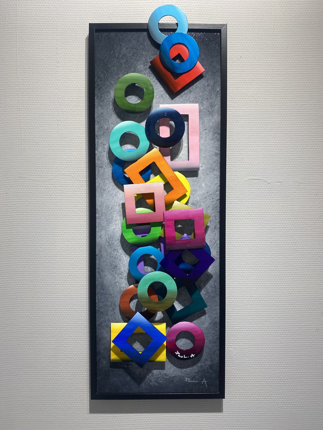 Collision PAUL Alain Original painting for sale