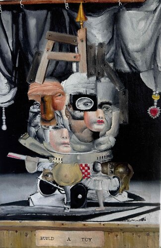 Crown Head by Tommy Knudson, Painting for Sale on Select