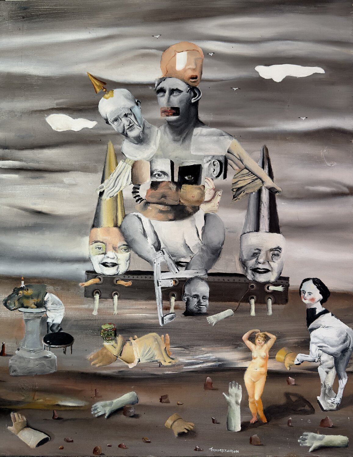 Desert Treasure Tommy Knudson Original painting for sale