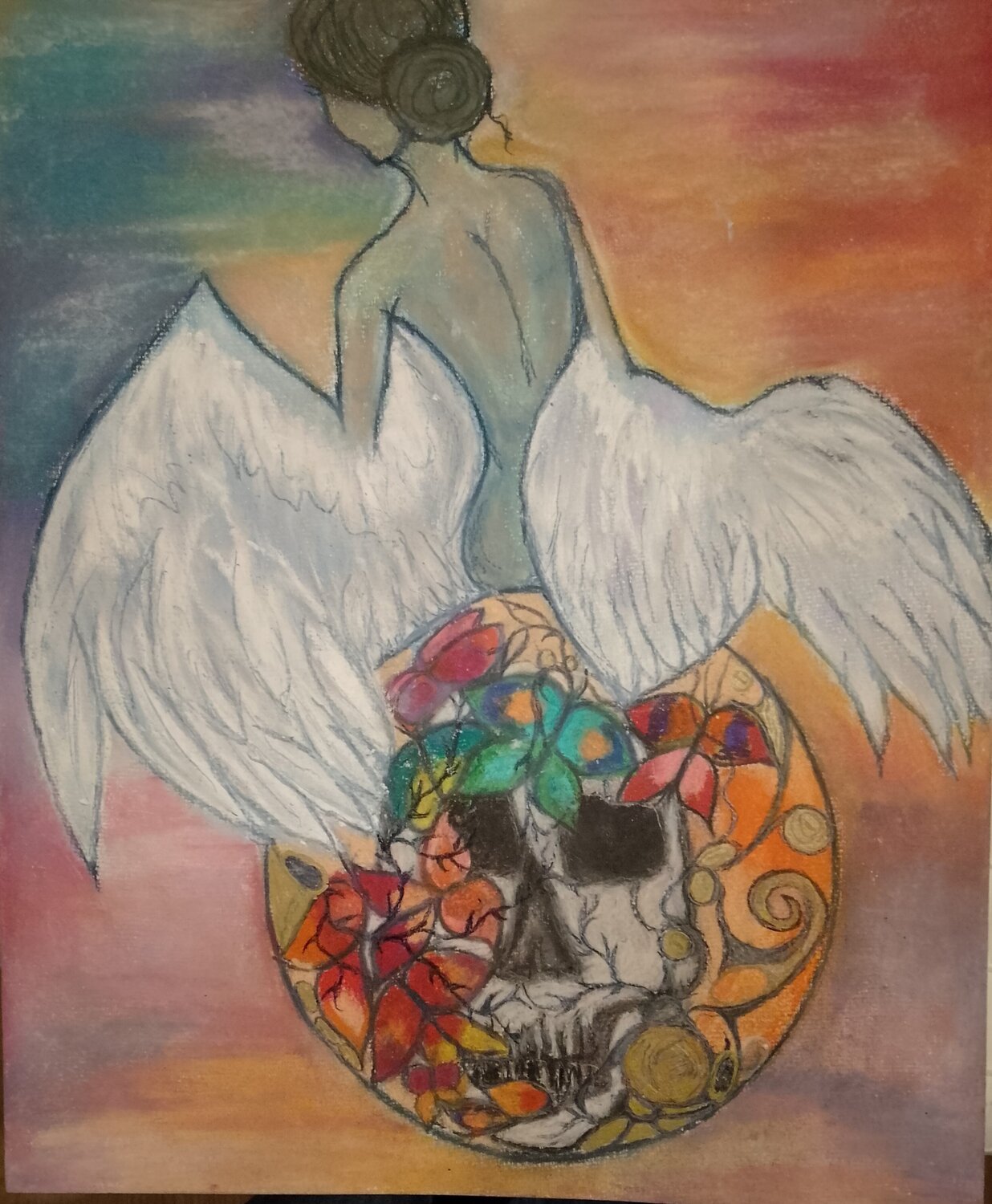 Leben und Vergängnis Sylvia Lessig Original painting for sale