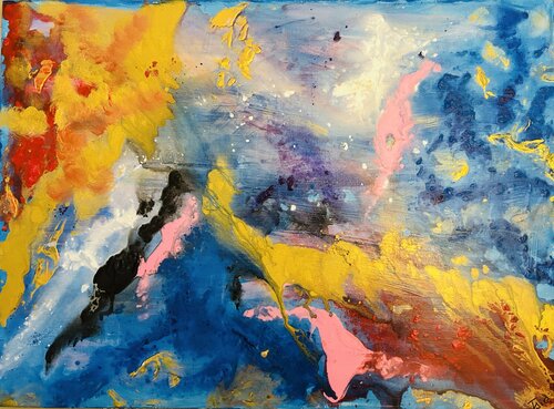Day 99 by Tsia Tskhovrebashvili, Painting for Sale on Select
