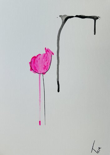 The Wine Glass Pause by Tsia Tskhovrebashvili, Painting for Sale on Select