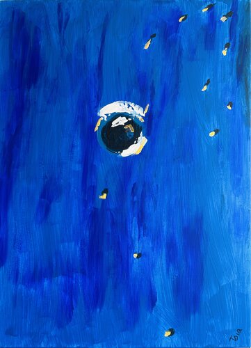 Point II by Tsia Tskhovrebashvili, Painting for Sale on Select