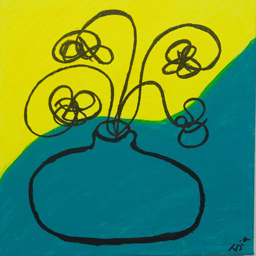 Series 02 by Tsia Tskhovrebashvili, Painting for Sale on Select