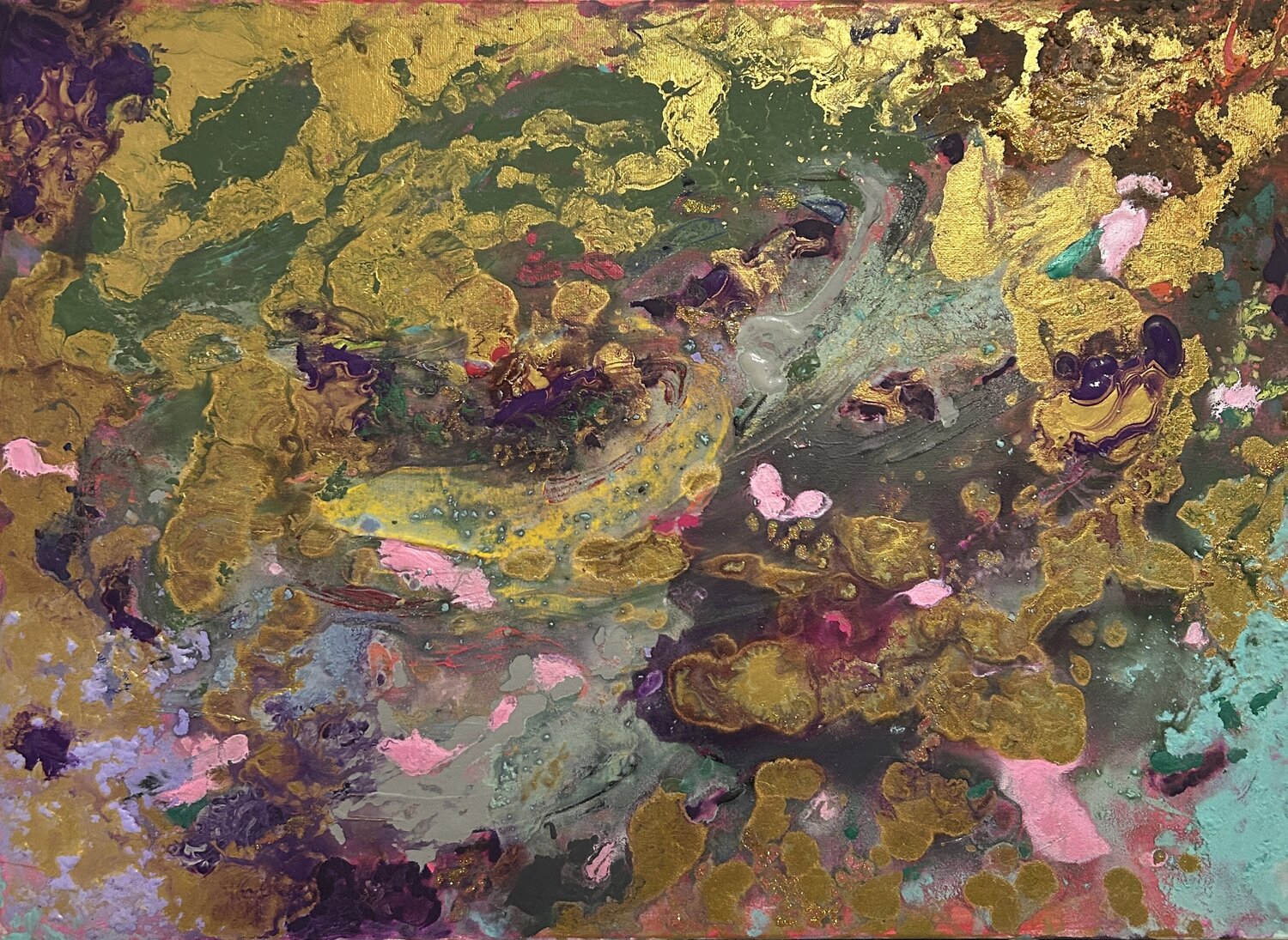Près de soleil Tsia Tskhovrebashvili Original painting for sale