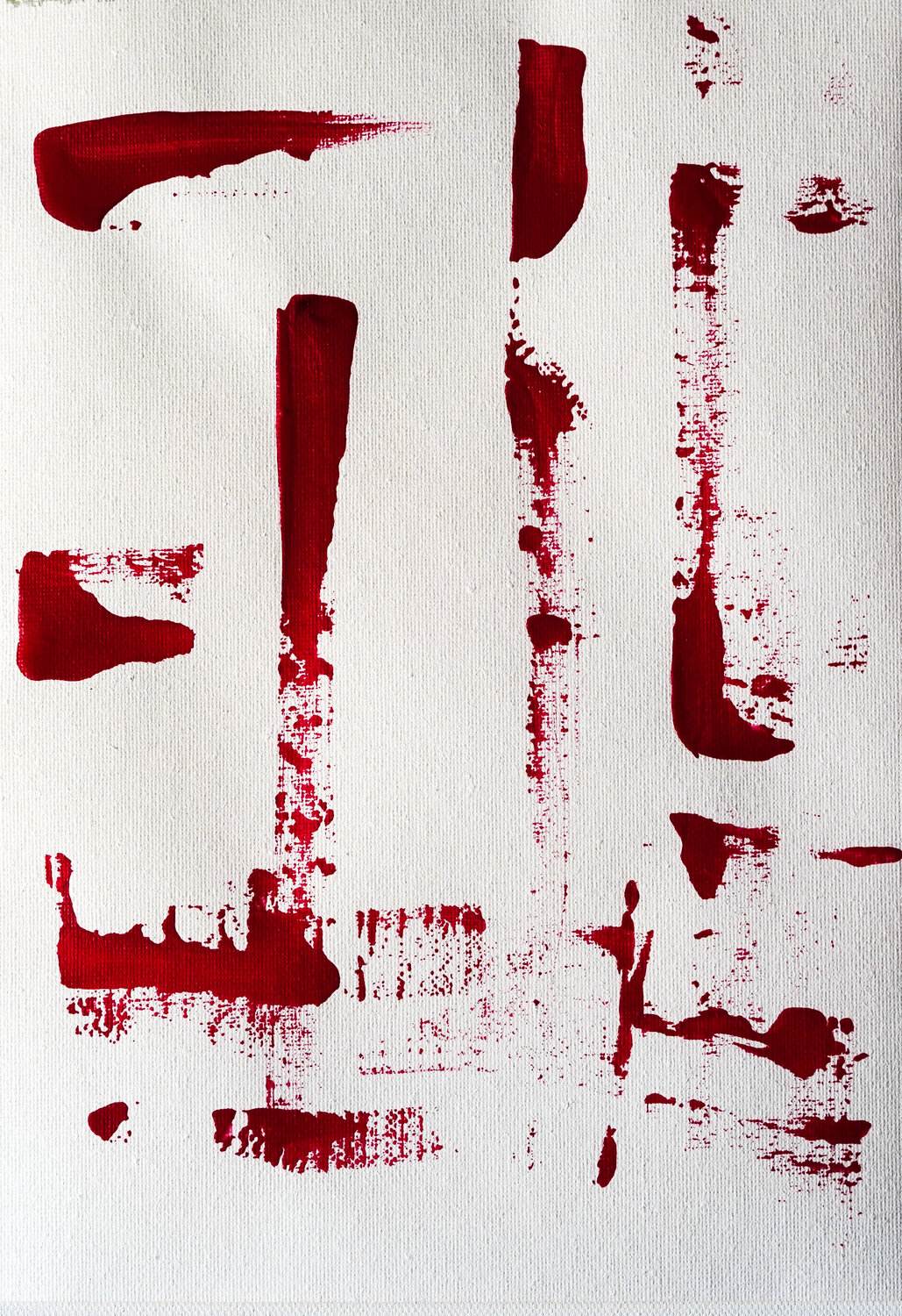 The Red Dress Tsia Tskhovrebashvili Original painting for sale