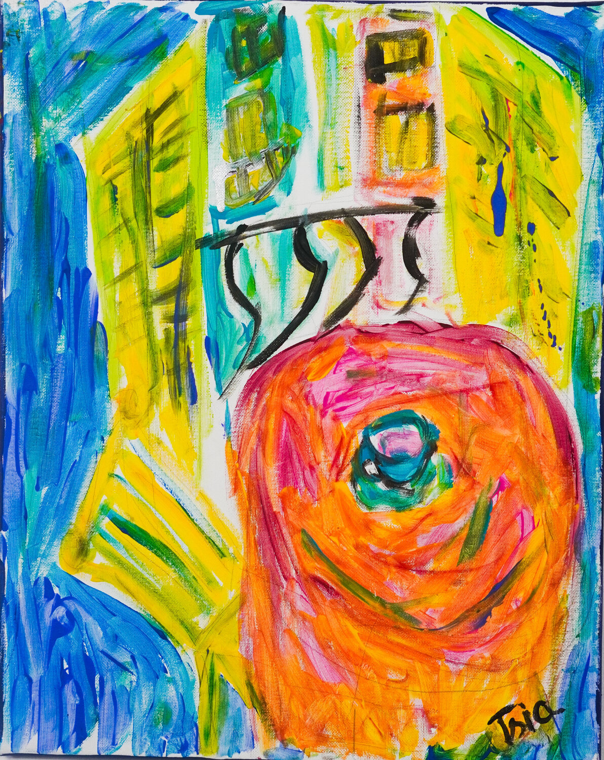 Morning Tsia Tskhovrebashvili Original painting for sale