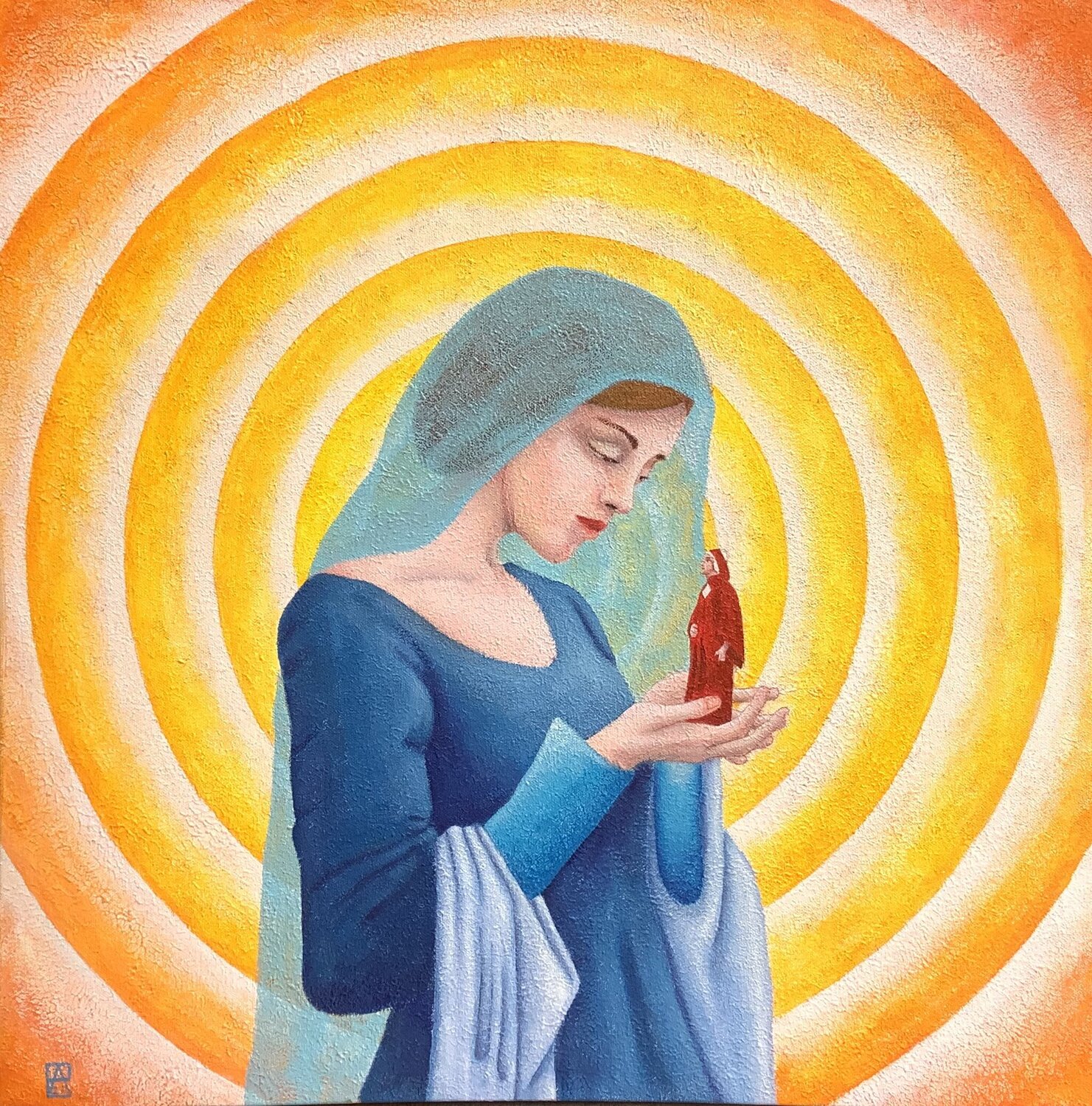 Lode a Beatrice Alice Cappellari Original painting for sale