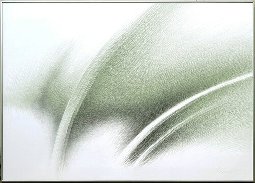 Grüne Erde II by Norbert Städele, Drawing for Sale on Select