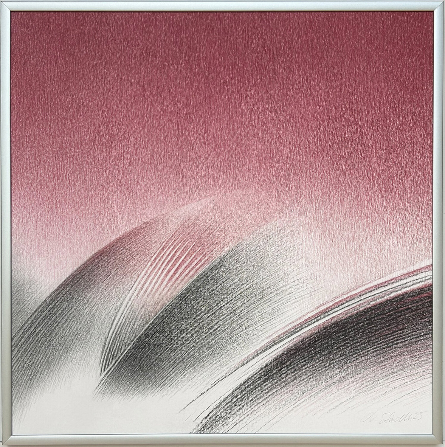 Karmirotes Schwingen Norbert Städele Drawing for sale