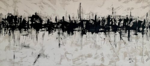 Untitled serie "Landscape" by Giovanni de Michele, Painting for Sale on Select
