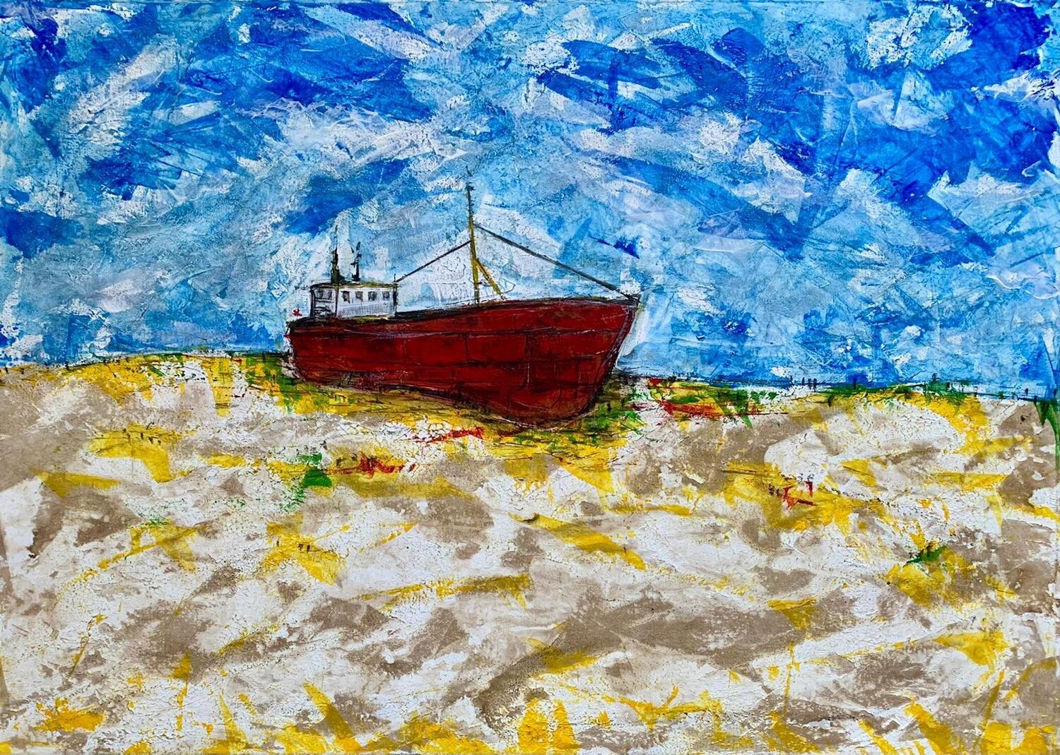Untitled Giovanni de Michele Original painting for sale