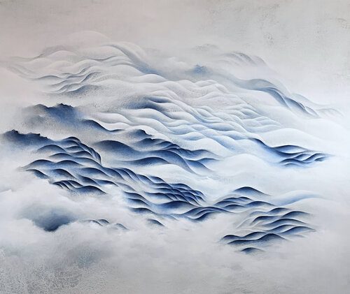 Imperial slide by Francesca Borgo, Painting for Sale on Select