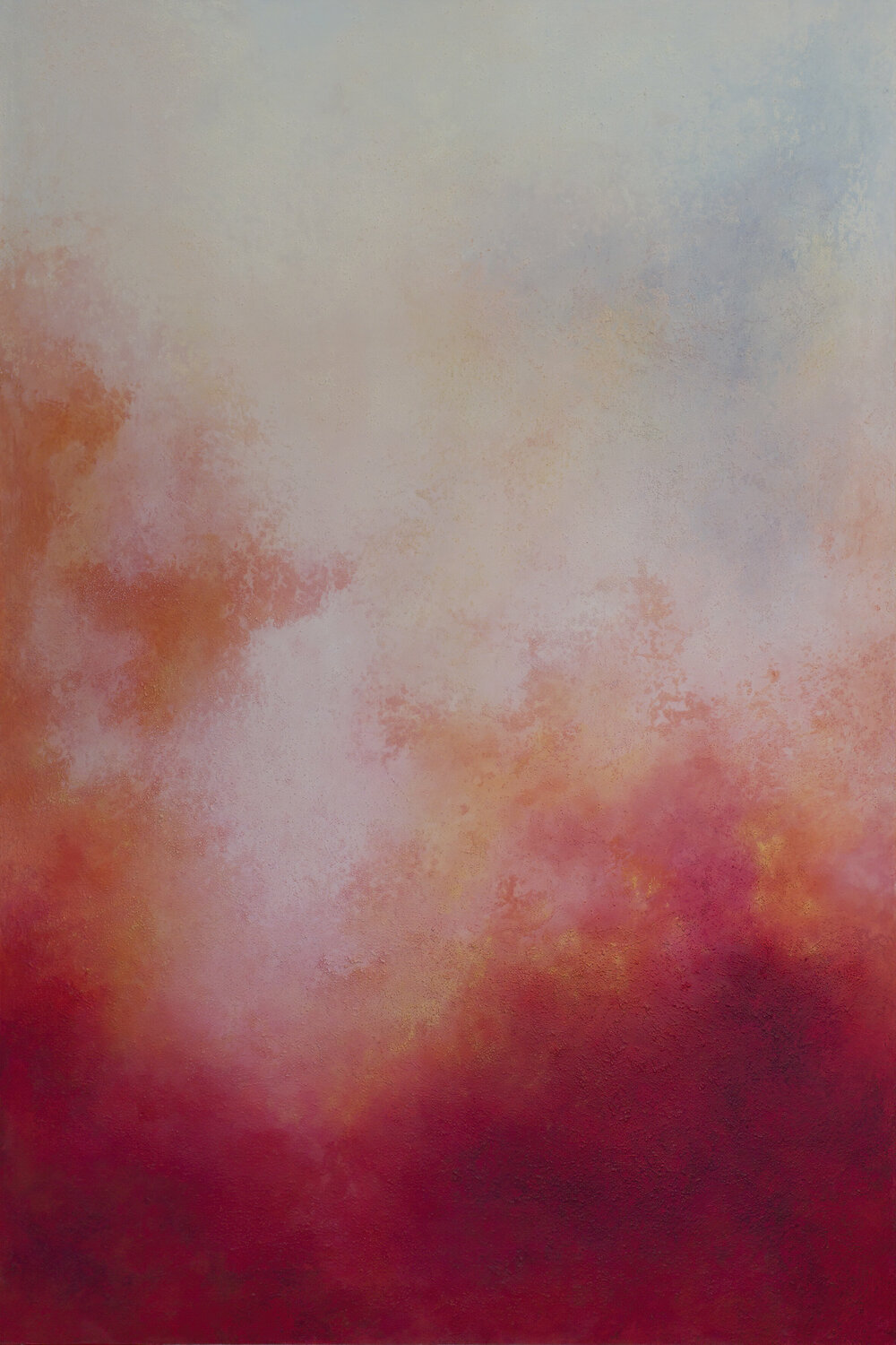 On fire from within Francesca Borgo Original painting for sale