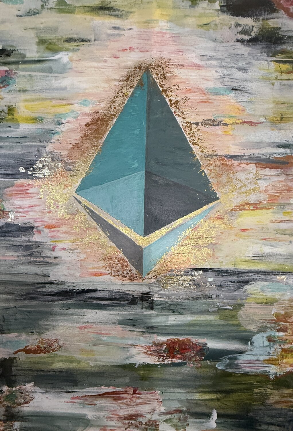 Eth Irena Hočevar Original painting for sale