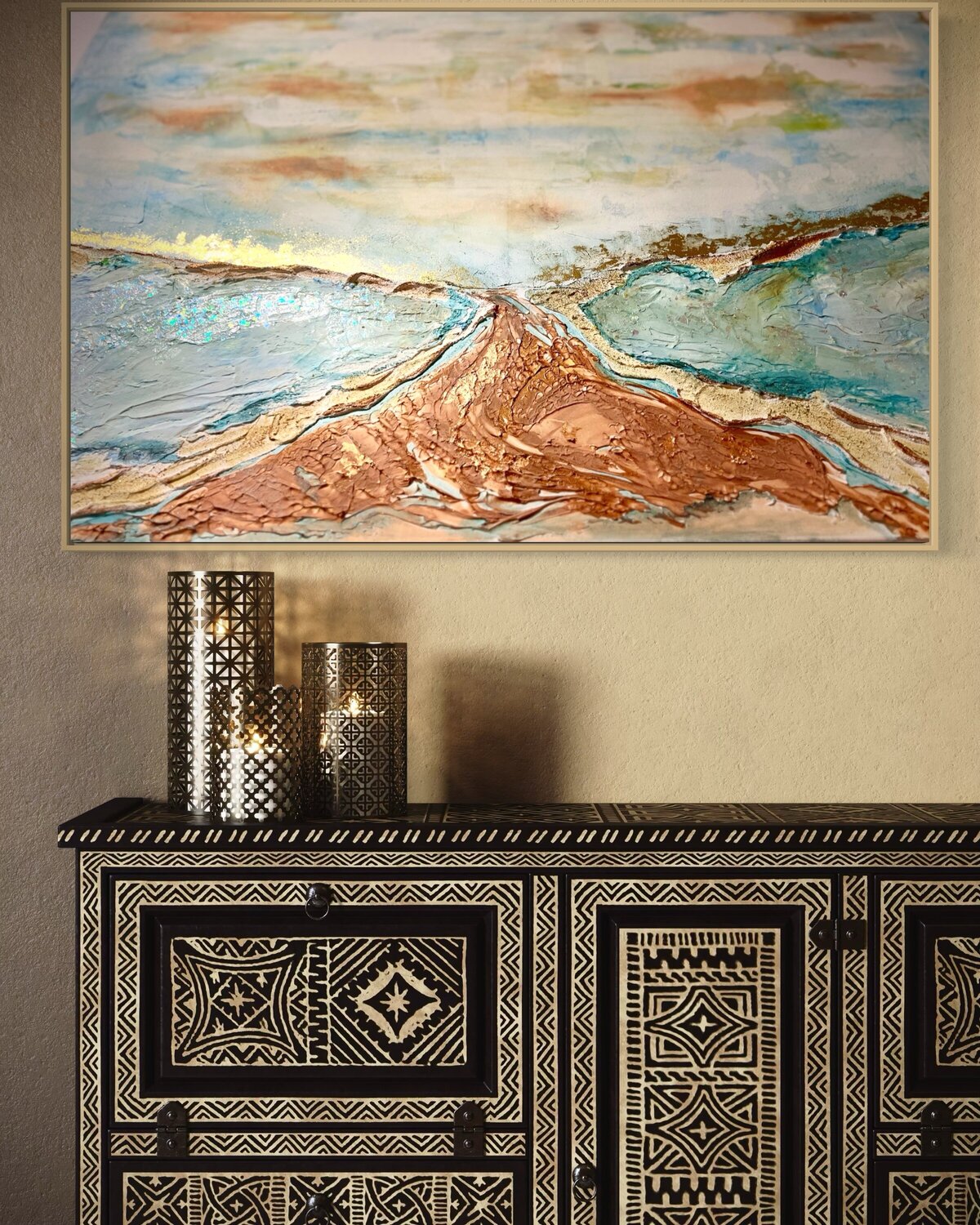 Four elements Irena Hočevar Original painting for sale