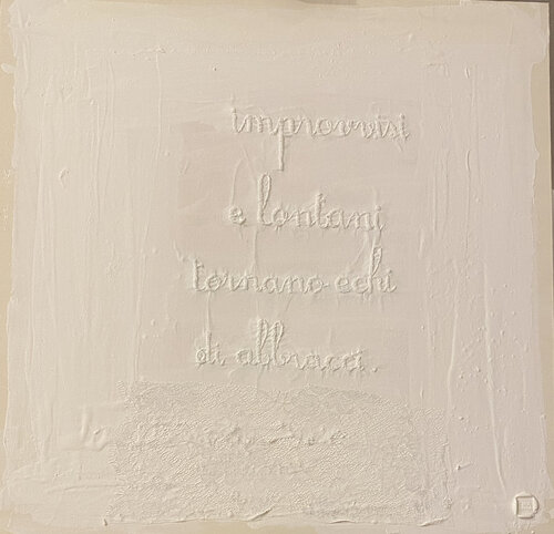 Improvvisi e lontani tornano echi di abbracci. by Tina Mallia, Painting for Sale on Select