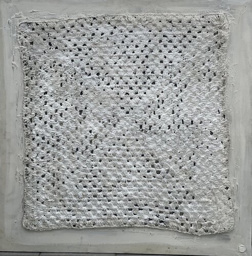 Only White. by Tina Mallia, Painting for Sale on Select