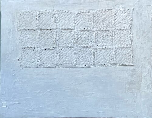 White on White. by Tina Mallia, Painting for Sale on Select