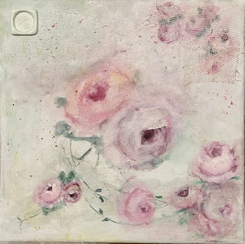 Avevo voglia di fiori by Tina Mallia, Painting for Sale on Select