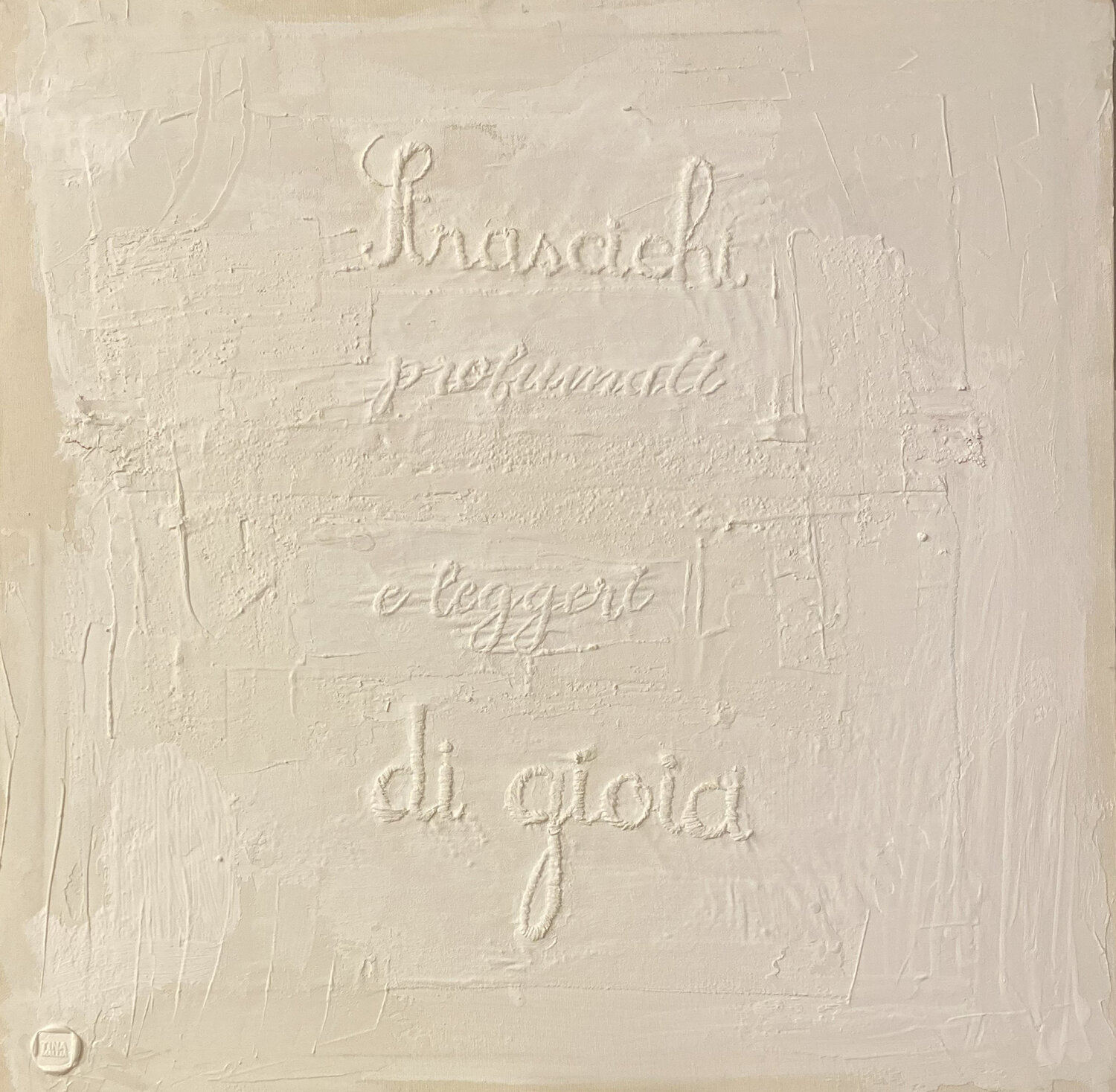 Strascichi profumati e leggeri di gioia. Tina Mallia Original painting for sale