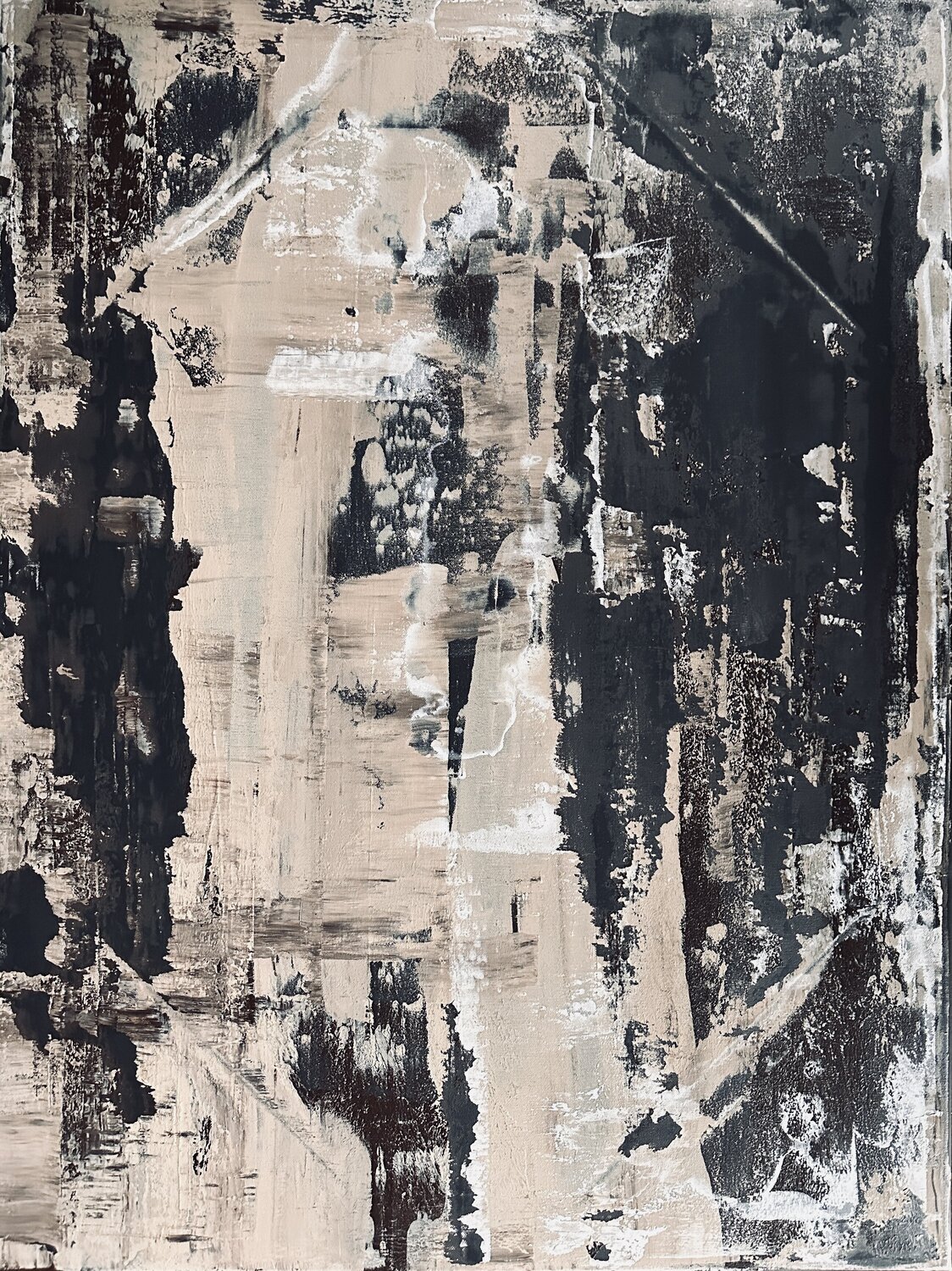 Stories of old 3 Shannon Louis Original painting for sale