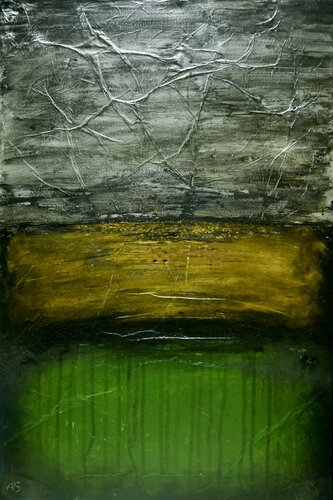 Lebenszyklen: Wachstum, Zenit, Weisheit by Anja Semling, Painting for Sale on Select