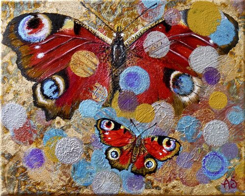Kostbarkeit des Lebens by Anja Semling, Painting for Sale on Select
