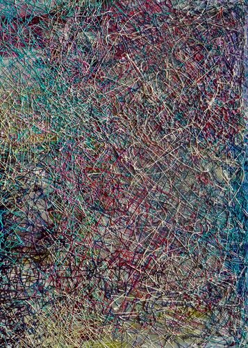 Confusion I. by Anja Semling, Painting for Sale on Select